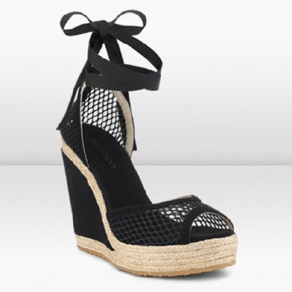 Jimmy Choo Mesh Espadrilles